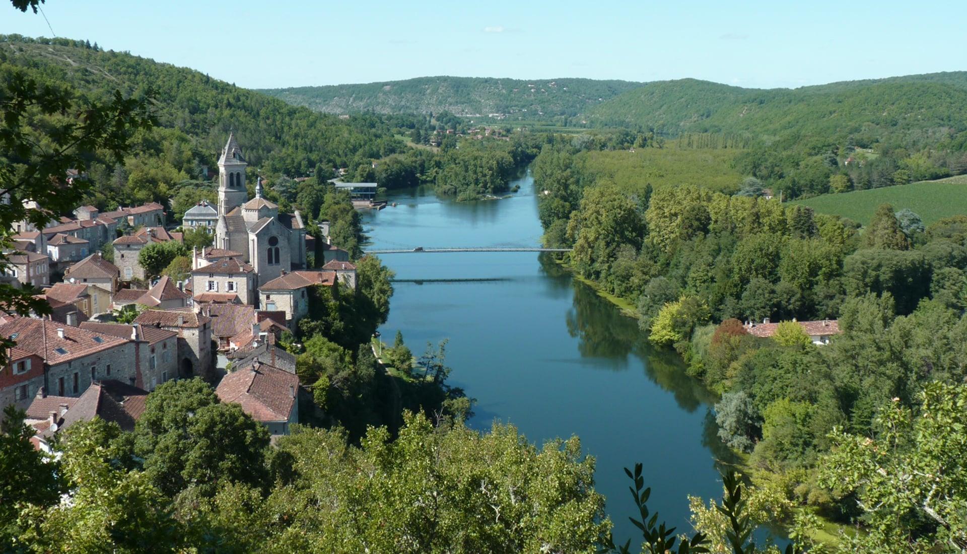 Готель Terres De France - Domaine De Claire Rive Prayssac Екстер'єр фото
